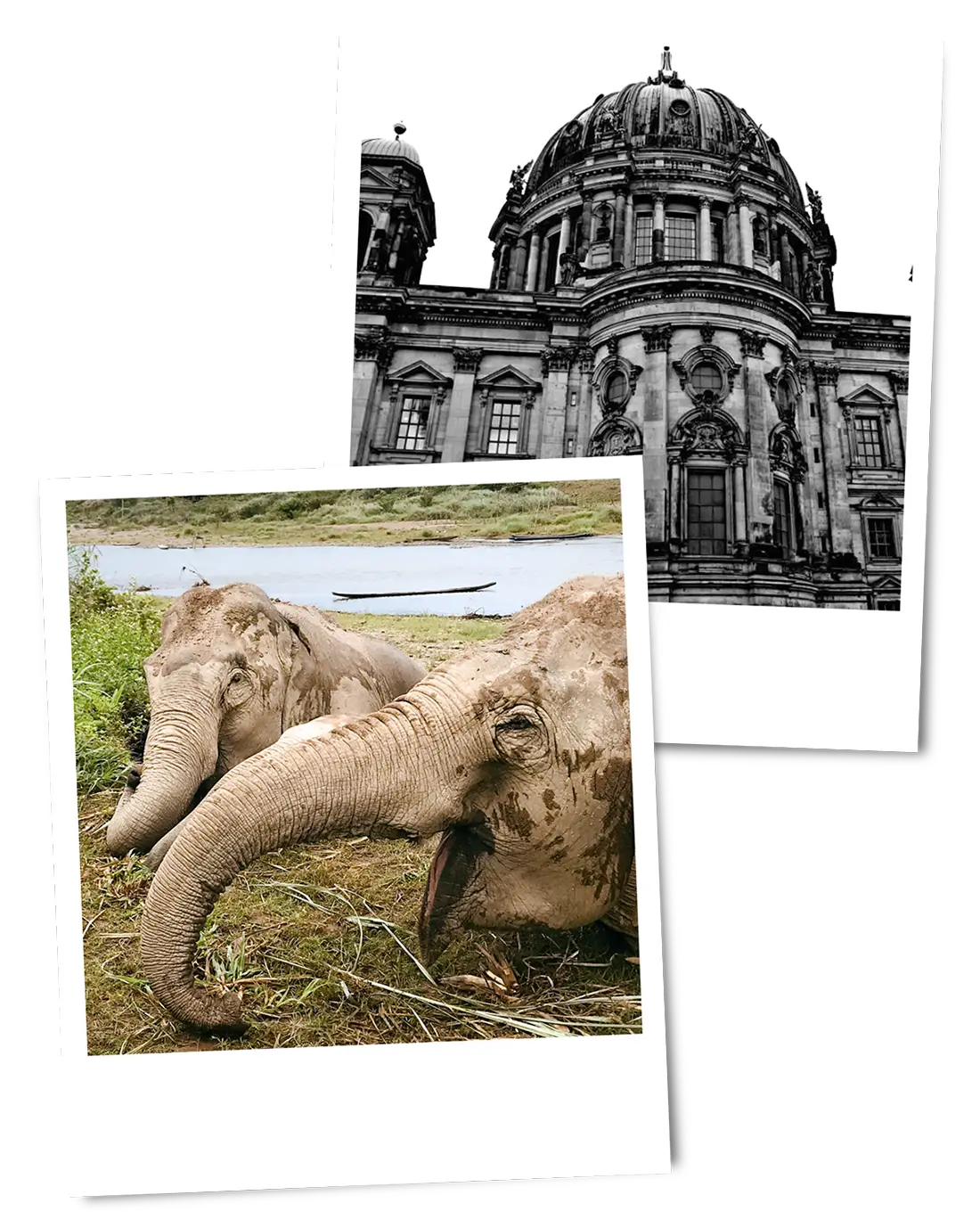 Snapshots of tourist destinations