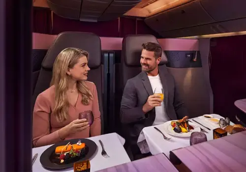 Business Class Qsuite – Qatar Airways